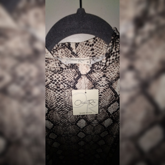 NWT Olivia Rae Print dress - Picture 4 of 4